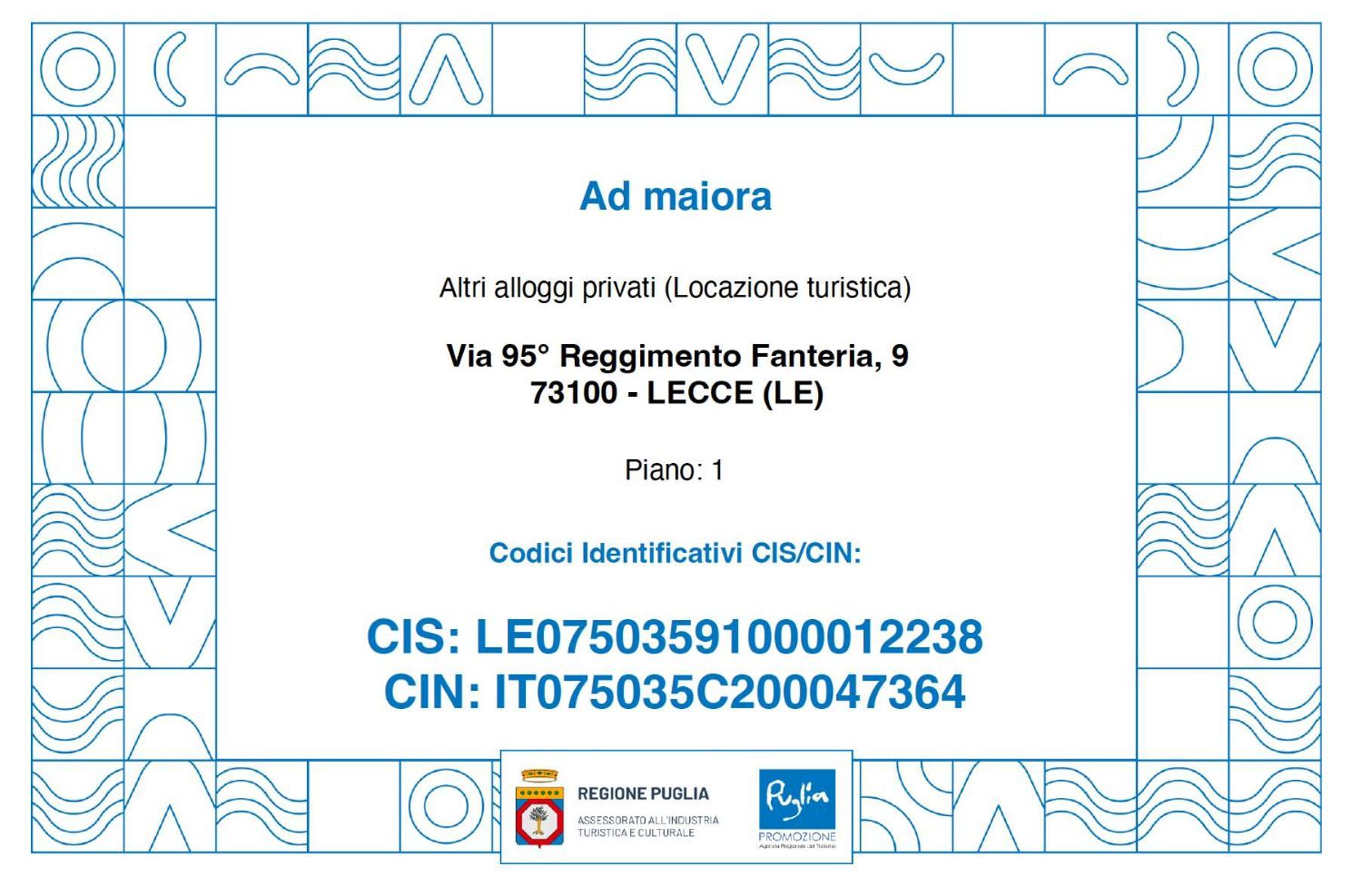 Ad Maiora Salento Apartment Lecce Exterior foto